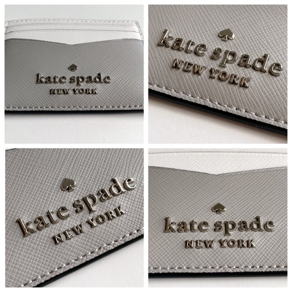 Kate Spade Colorblock Slim Card Wallet - Picture 9 of 11